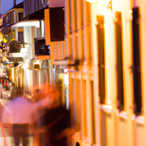 רחוב תוסס בעיר זאקינתוס מלא בברים ומועדונים.